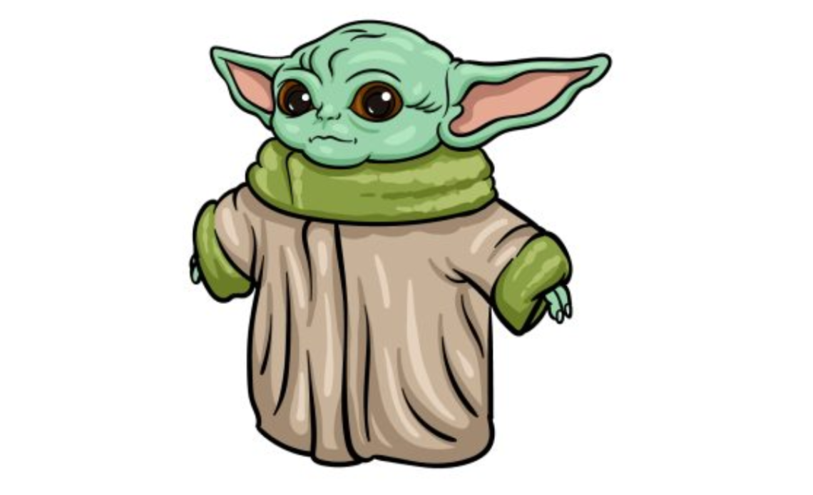 Baby Yoda Drawing