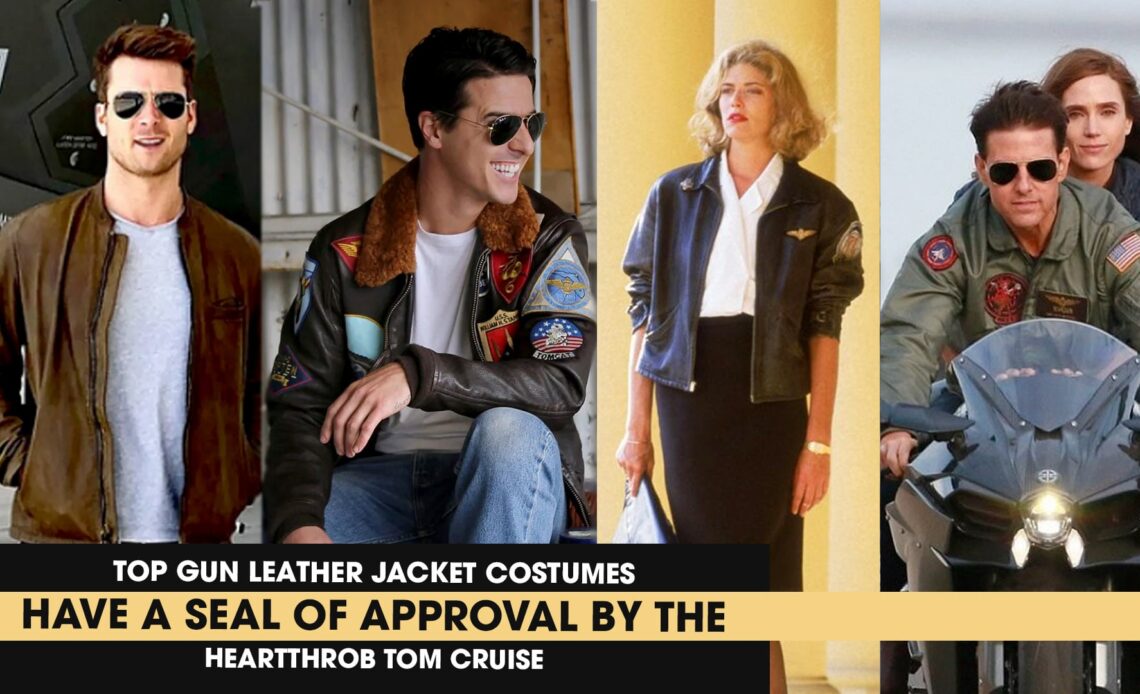 Top Gun Leather Jacket Costumes