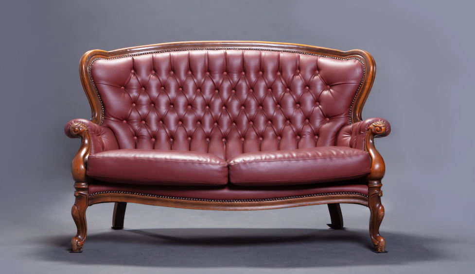 leather Chesterfield sofas