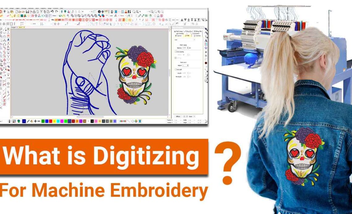 What is Digitizing for Machine Embroidery