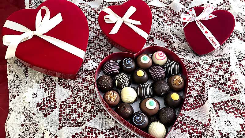 Valentine’s Day chocolates