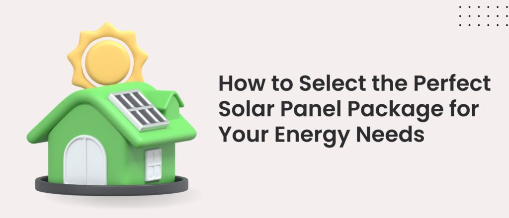 solar panel package