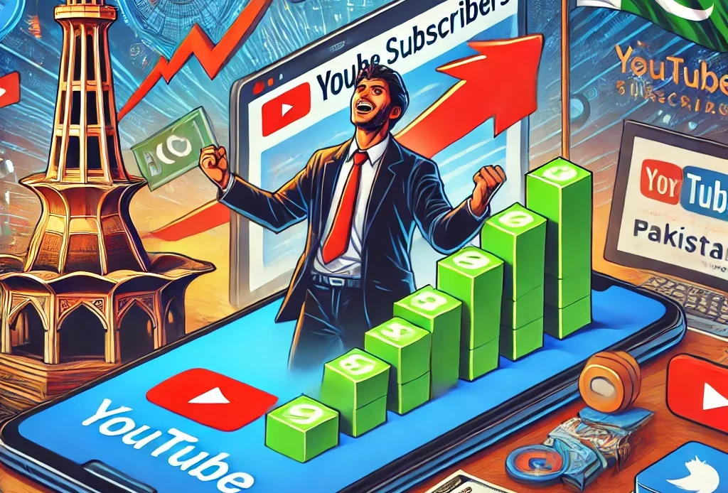 Buy Real and active youtube subscribers in Pakistan 2025